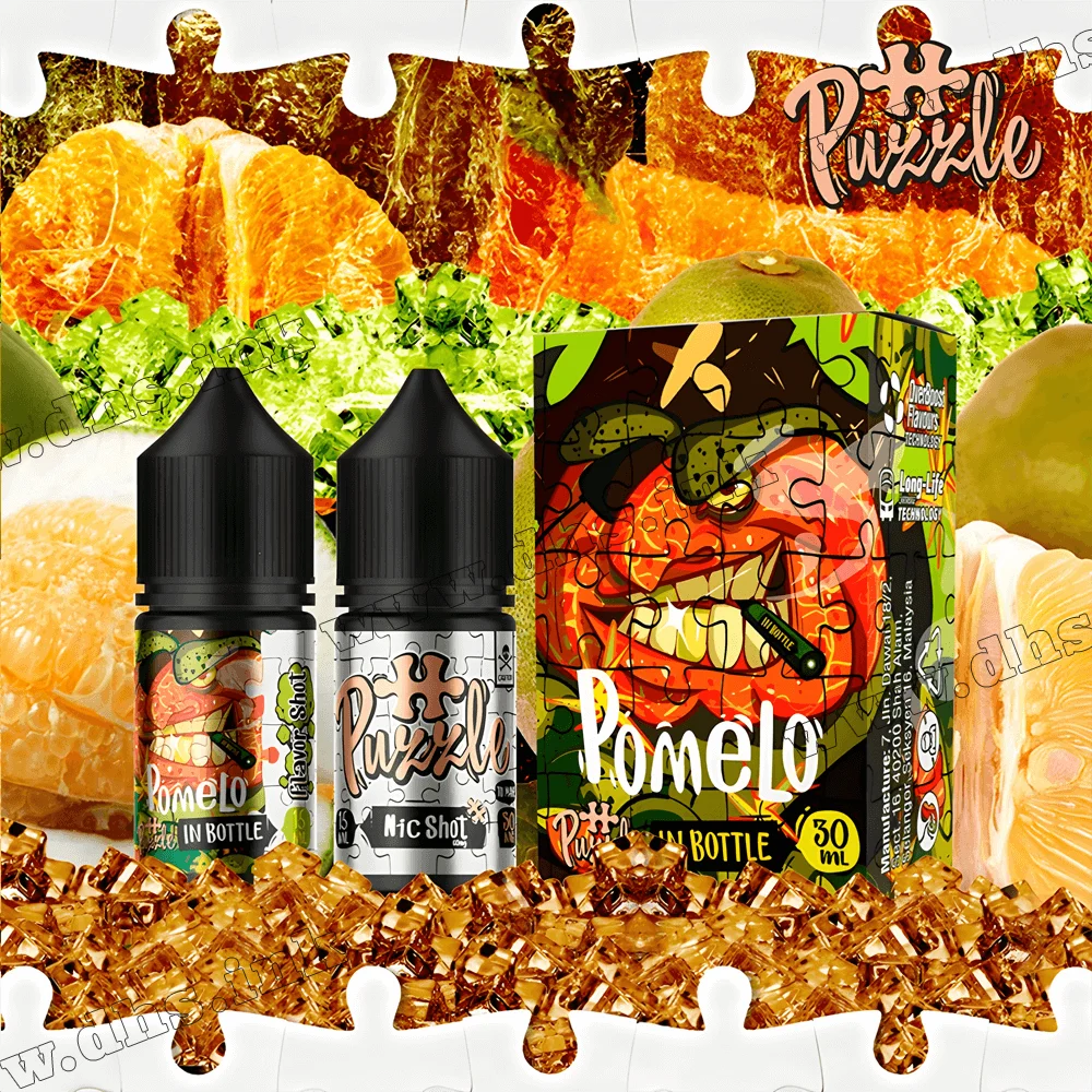 Набір для самозамісу In Bottle Puzzle Salt 30 мл (50 мг) - Pomelo (Помело)